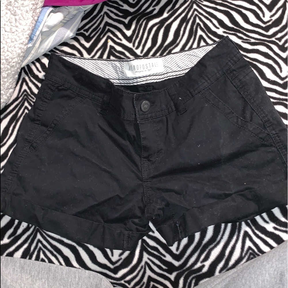 Black shorts